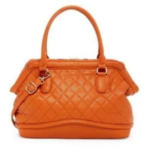 Host pick👉Best of Boutiques NWT*Pink Haley*Bronwen clay quilted PU satchel